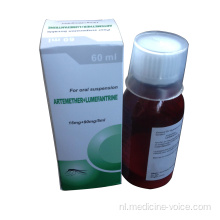 GMP Artemether + Lumefantrine Droge suspensie 180 mg + 1080 mg / 60 ml